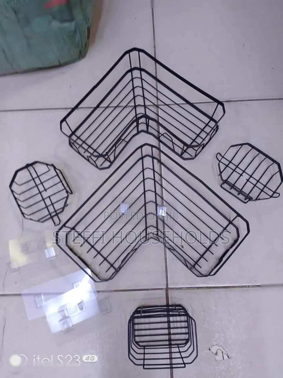 5 PCs Bathroom Storage Racks