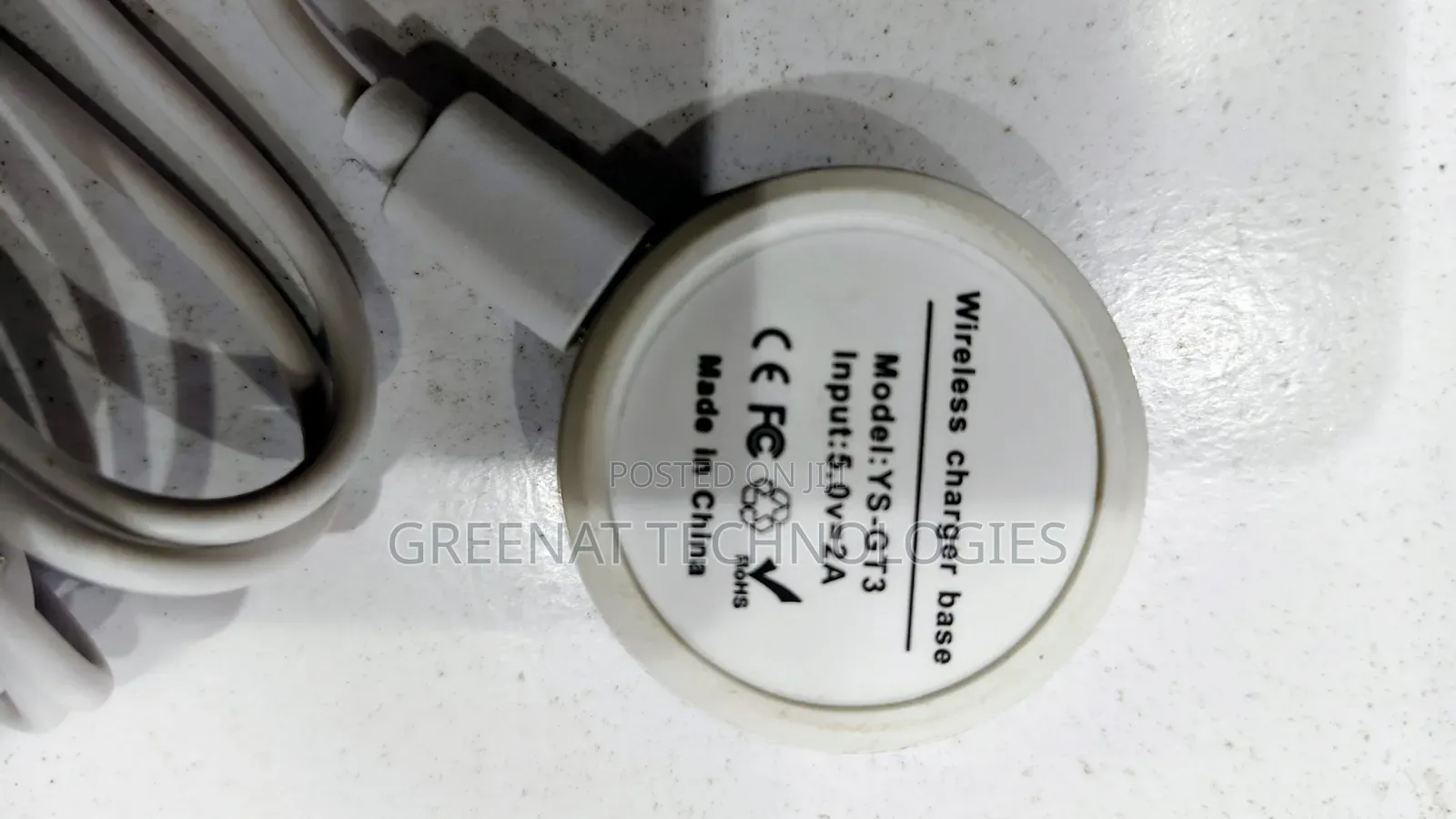 YS-GT3 Magnetic Wireless Charger Base for Huawei Watch GT3 GT2