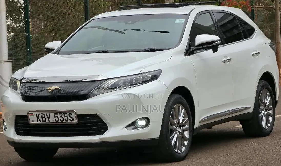 Toyota Harrier 2014 White