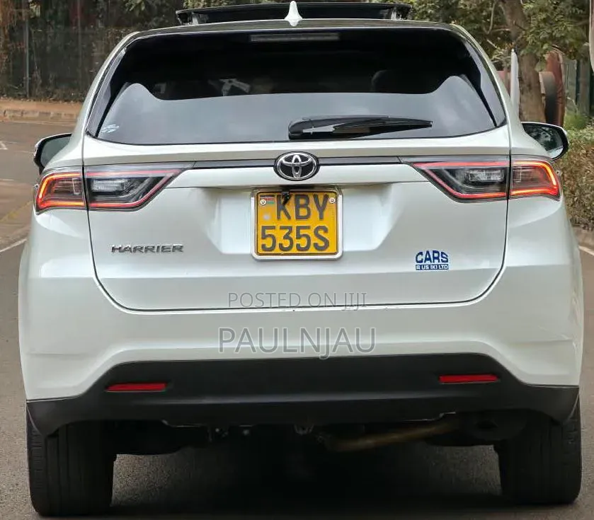 Toyota Harrier 2014 White