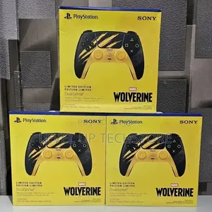 Ps5 Wireless Controller – Marvel’s Wolverine Yellow Limited Edition