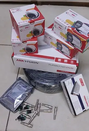 Hikvision 4CH DVR Security Kit With ColorVu Cameras Night Vision