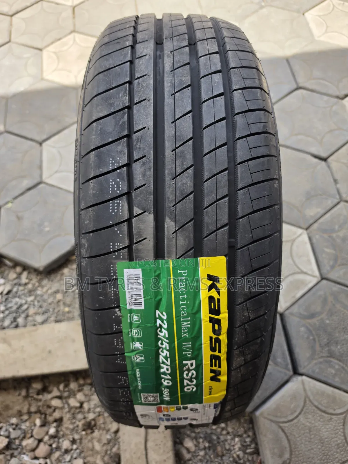 225 /55 R19 Kapsen Tires (Highway)