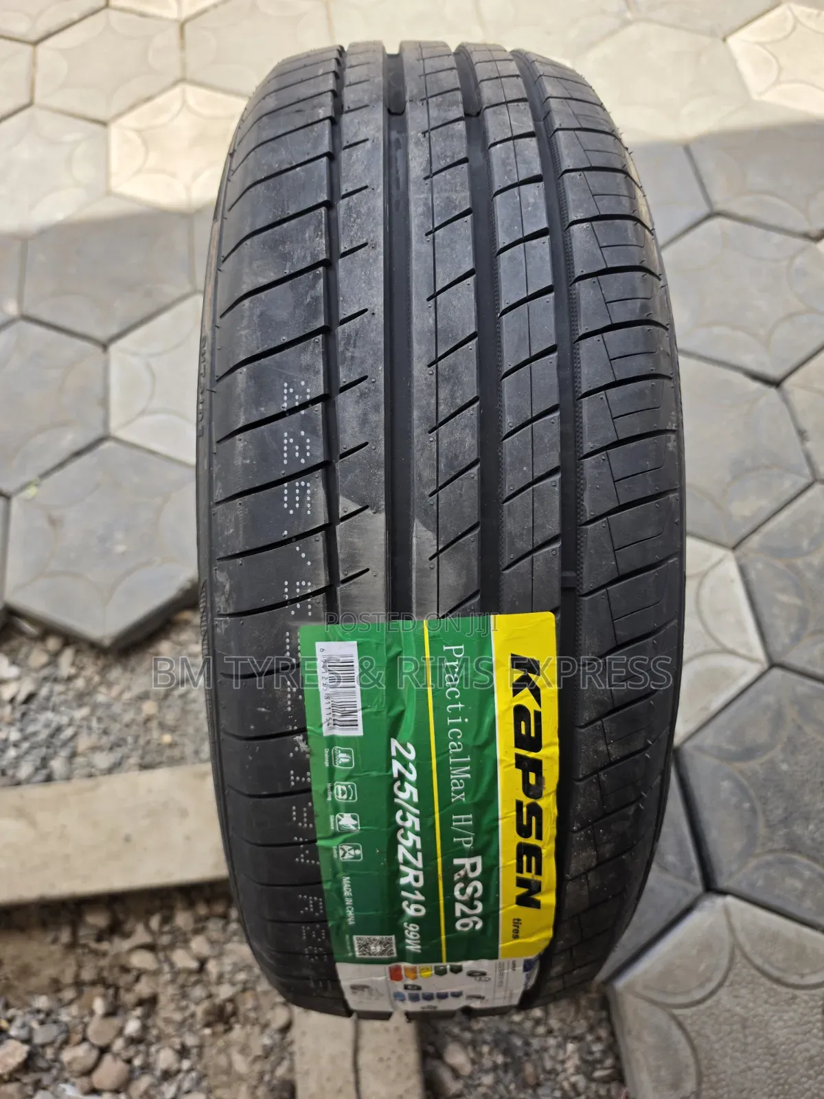 225 /55 R19 Kapsen Tires (Highway)