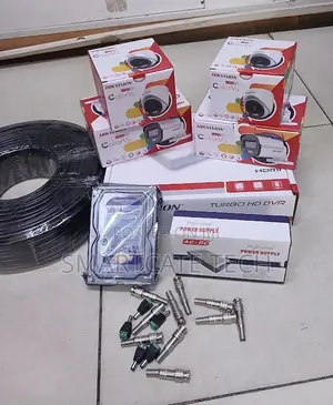 Hikvision 4CH DVR Camera Kit With 4 ColorVu Night Vision