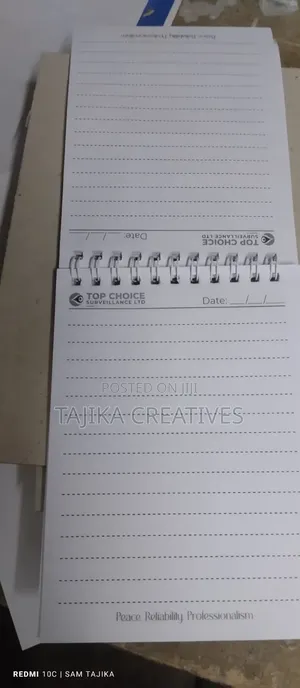 Corporate Branded Notebooks Printing
