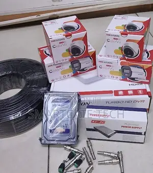 Hikvision 4CH DVR ColorVu CCTV Kit Full Color Night Vision