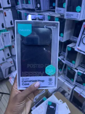 Black Nillkin Camshield Prop Case for Apple iPhone 18 Pro Max