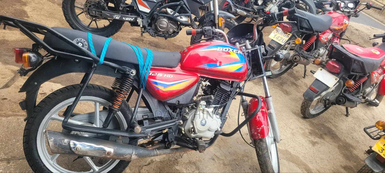 Bajaj Boxer 125 2025 Red