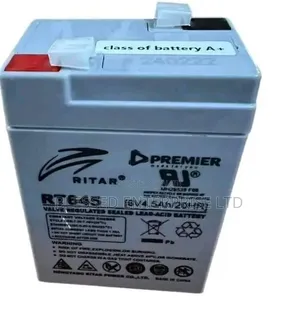 Ritar 4.5ah 6 Volts Portable Heavy Duty Battery
