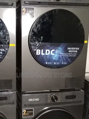 Decho 10kg Front Loading Washing Machine- Wash and Spin