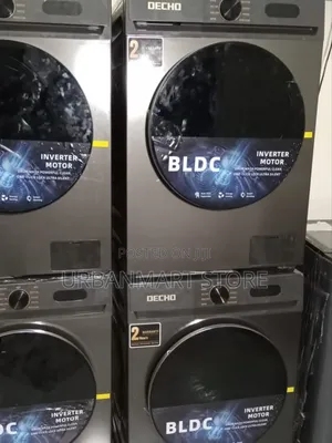 Decho 10kg Front Loading Washing Machine- Wash and Spin