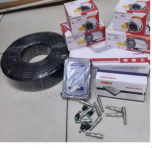 Hikvision 4CH DVR CCTV Camera Kit ColorVu Full Color Vision