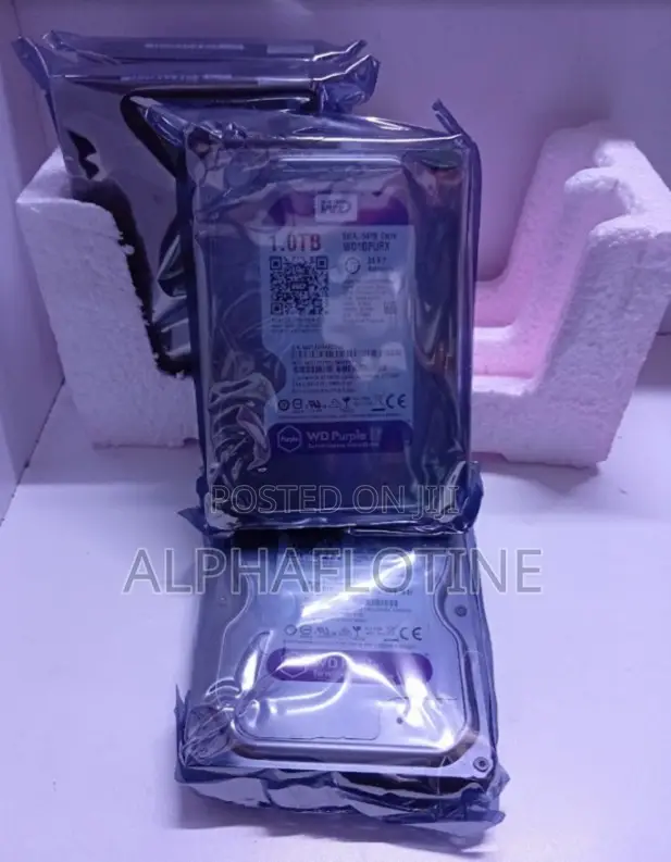 Western Digital Purple 1TB Surveillance Hard Disk Drive