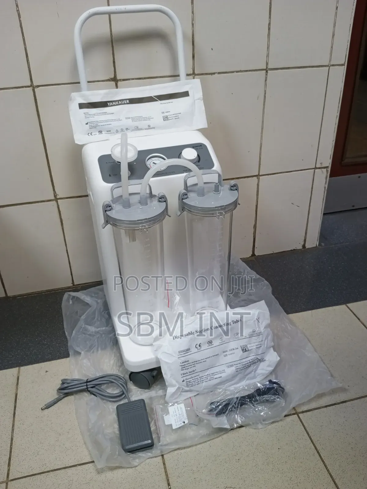 Suction Machine Double Bottle (Yuwell)