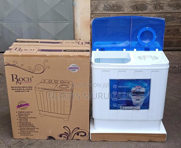 Roch 8kgs Top Load Twin Tub Washing Machine - thumbnail 2
