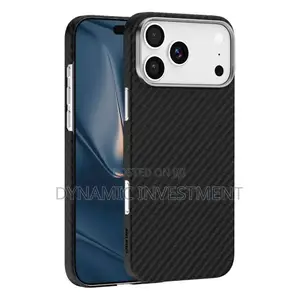 iPhone 18 Pro Max Green Lion Kevlar Carbon Fiber Magsafe Cover/ Case