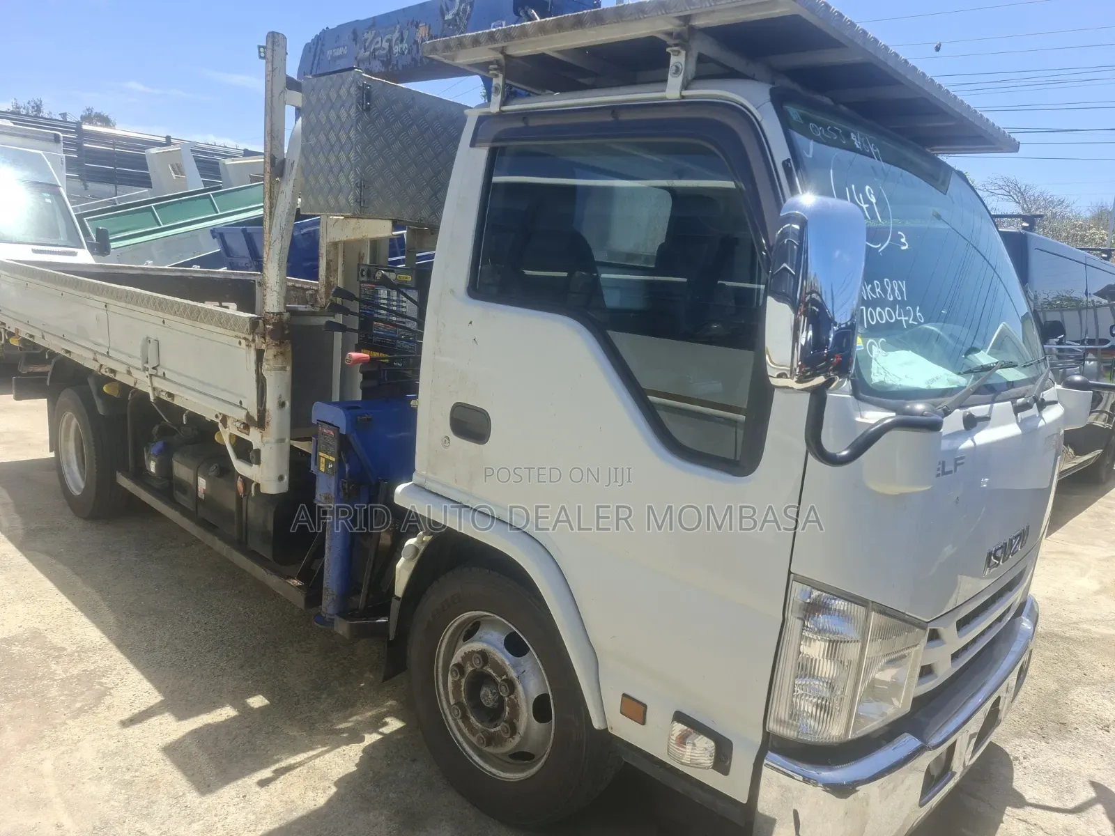 Isuzu Elf Crane 4t 2019 White