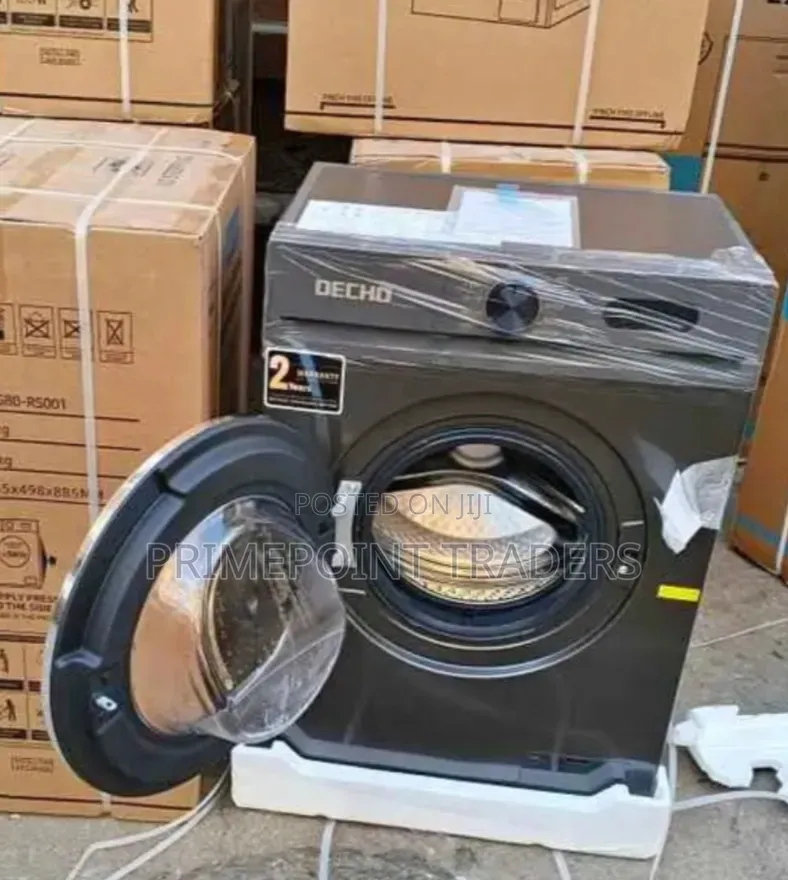 Decho 10KG Front Load Washer – Large Capacity