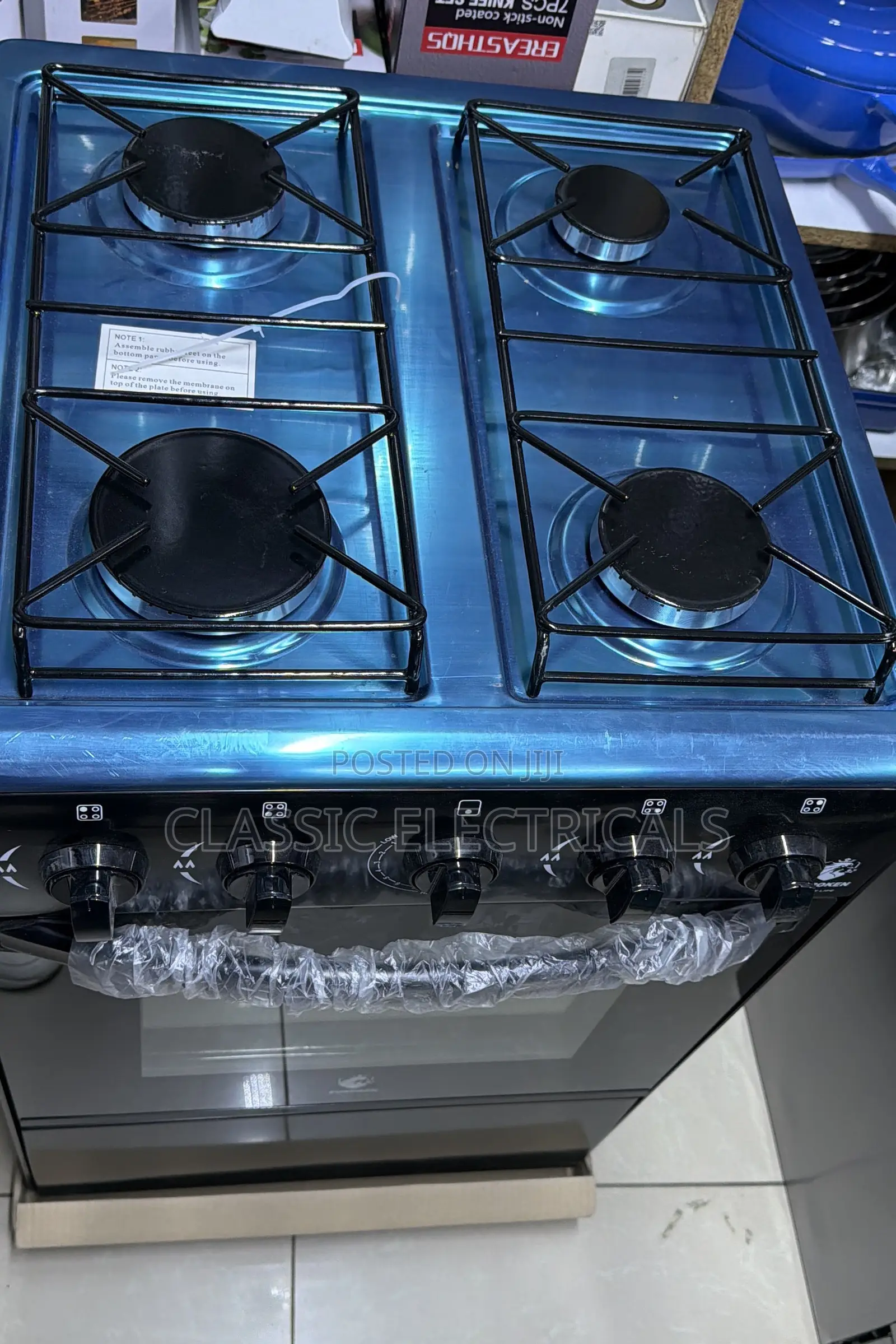 4Gas Standing Cooker With Gas Oven at Ksh13299/-