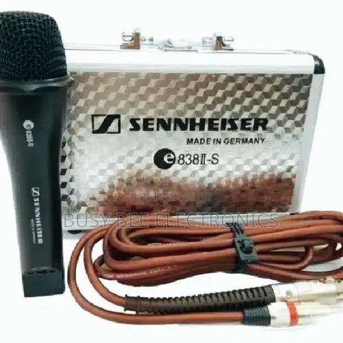 Sennheiser E 838 II-s Dynamic Cardioid Microphone - main view
