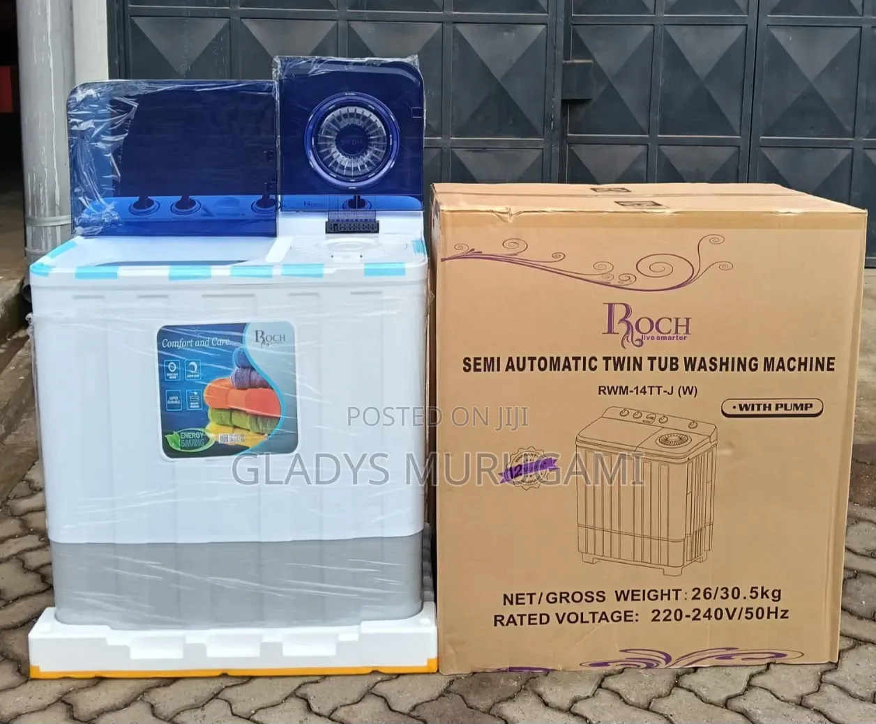 ROCH Washing Machine 14 Kg Twin Tub
