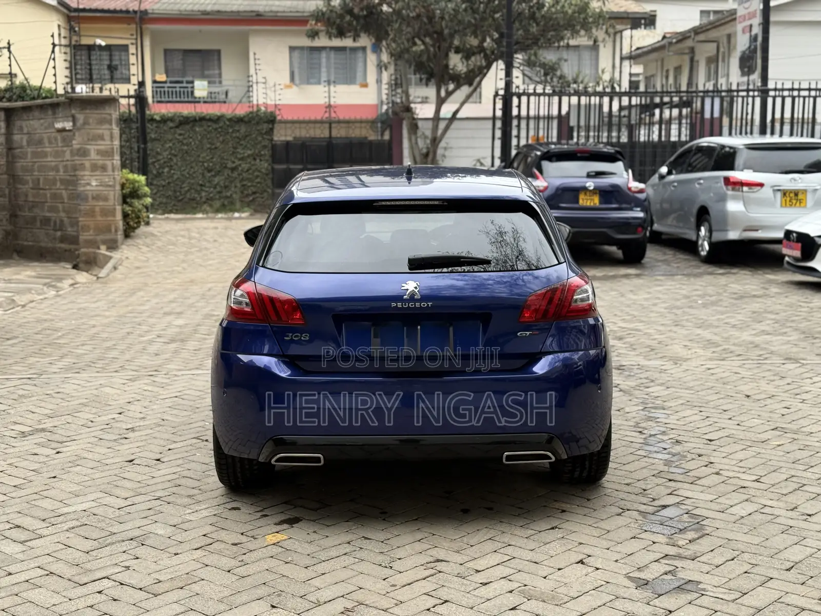 Peugeot 308 2017 Blue