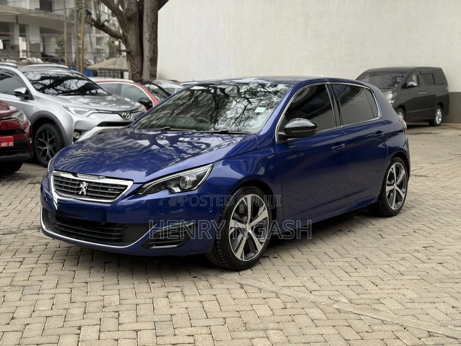 Peugeot 308 2017 Blue