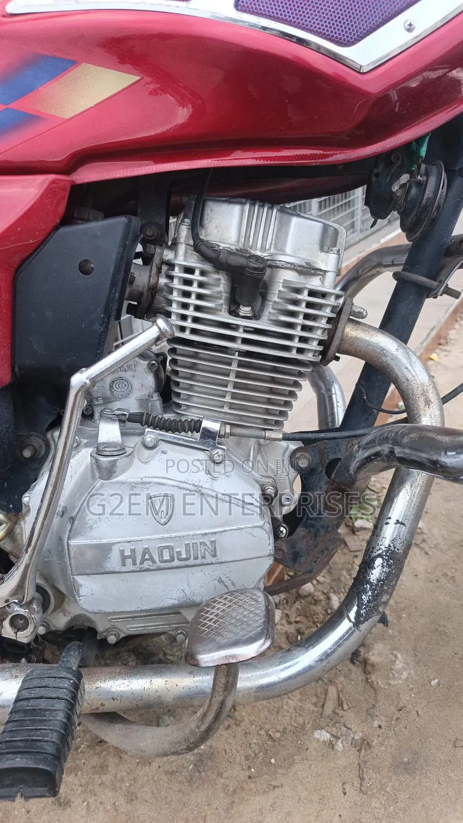 Haojin HJ125-9A 2018 Red