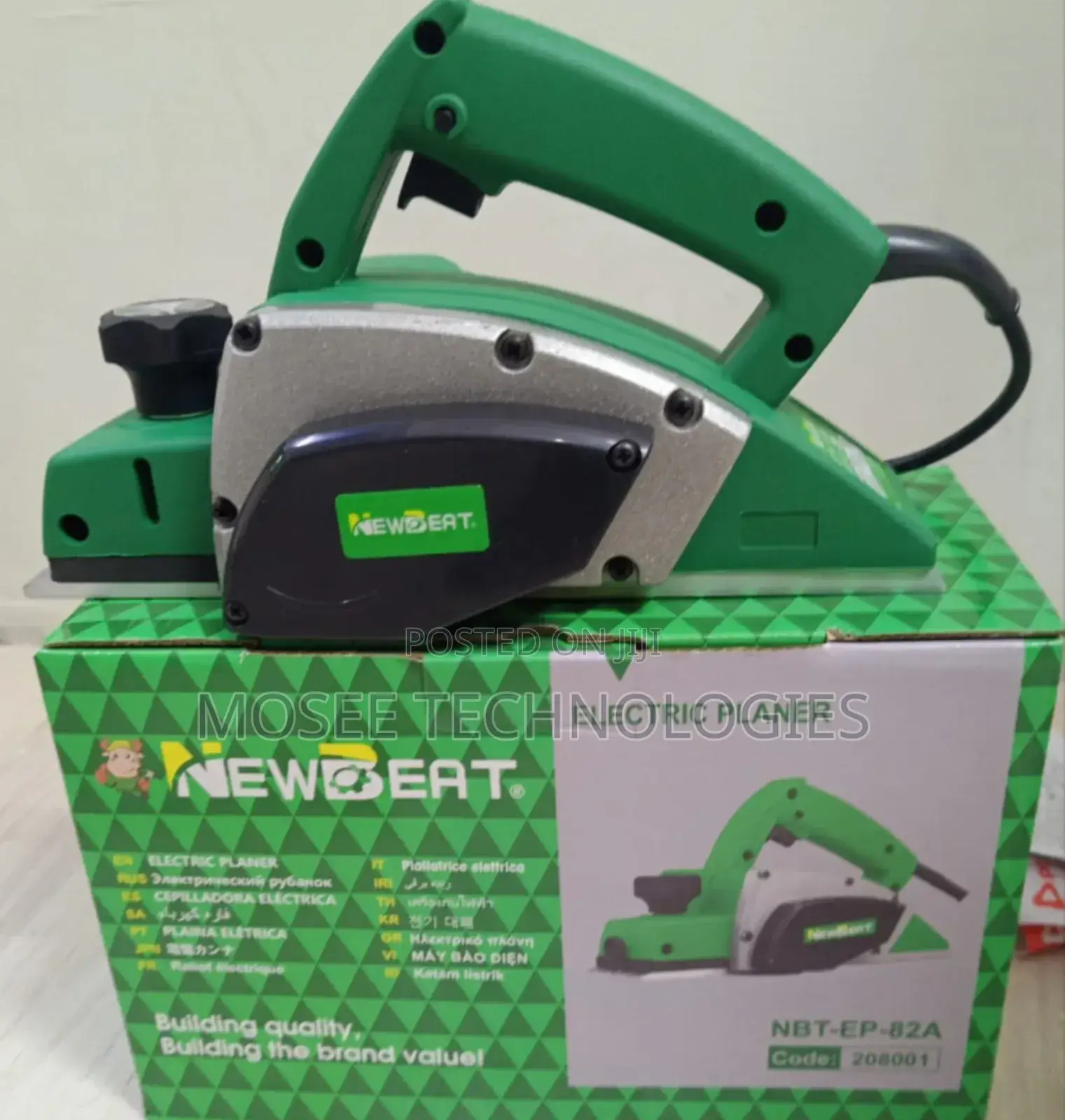 Newbeat Electric Hand Planer for Woodworking