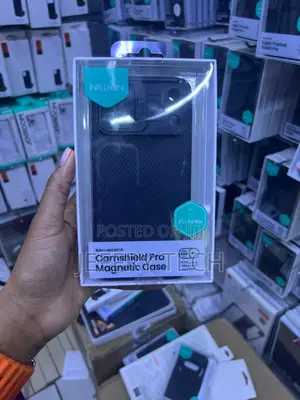 Black Nillkin CamShield Pro Magnetic Case for the iPhone 17 Pro Max