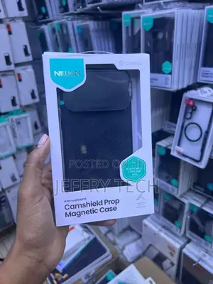 Black Nillkin CamShield Pro Magnetic Case for the iPhone 17 Pro Max