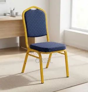 Office Chair : Blue Stackable Conference Chair