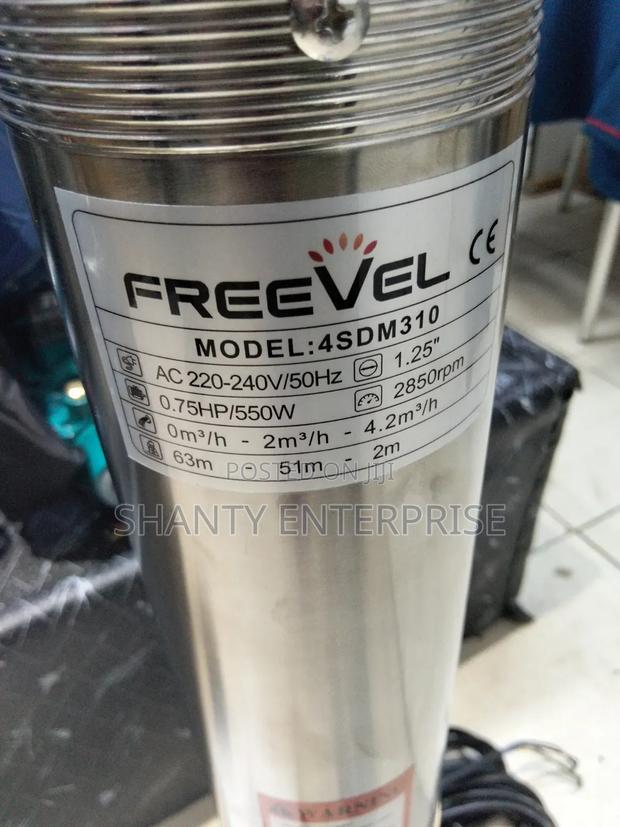 Submersible Water Pump 0.75hp /550w