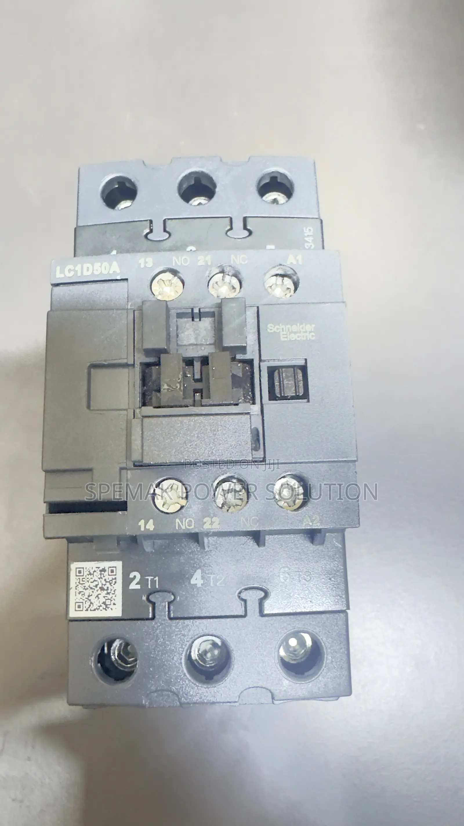 3Pole Schneider Make Contactor LC1D50A