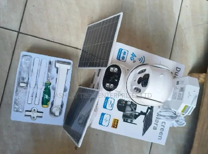 Smart Ubox 6MP 4G Solar PTZ Security Camera