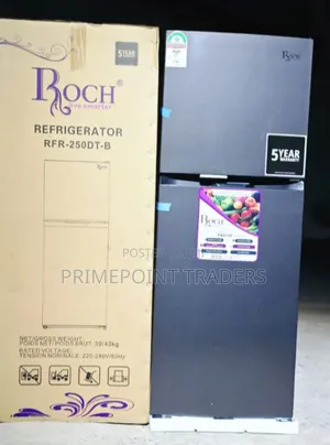 Roch 197L Double Door No Frost Refrigerator – Spacious Reliable