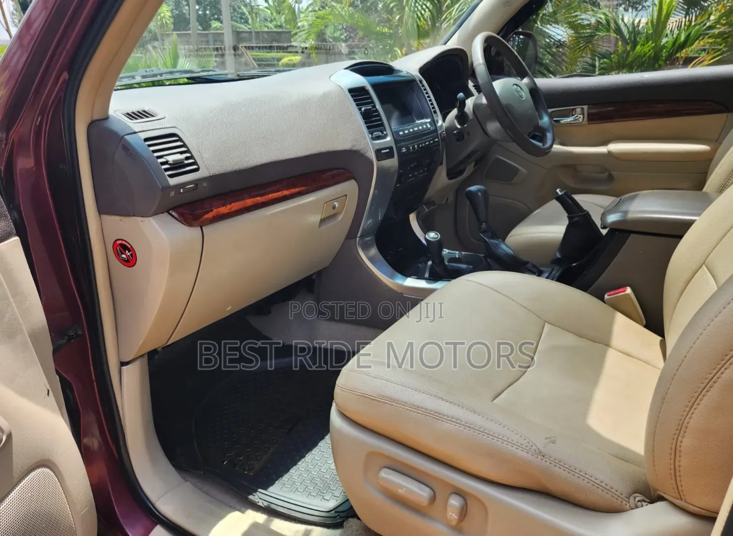 Toyota Land Cruiser Prado 3.0 D-4D 5dr 2007 Burgundy