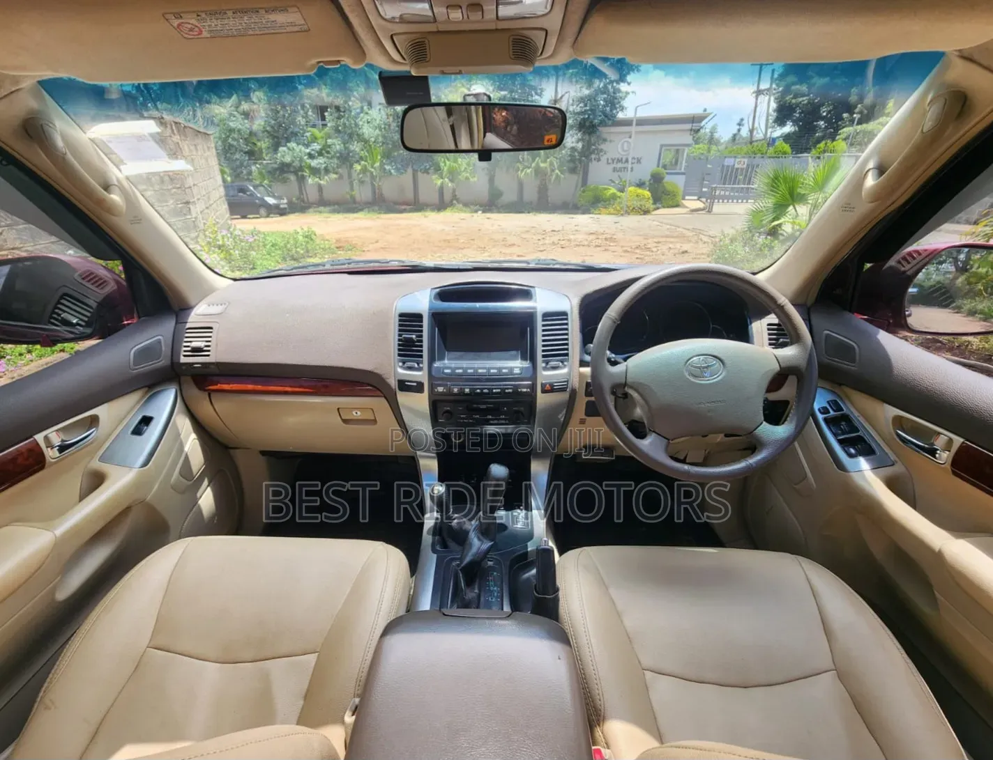 Toyota Land Cruiser Prado 3.0 D-4D 5dr 2007 Burgundy