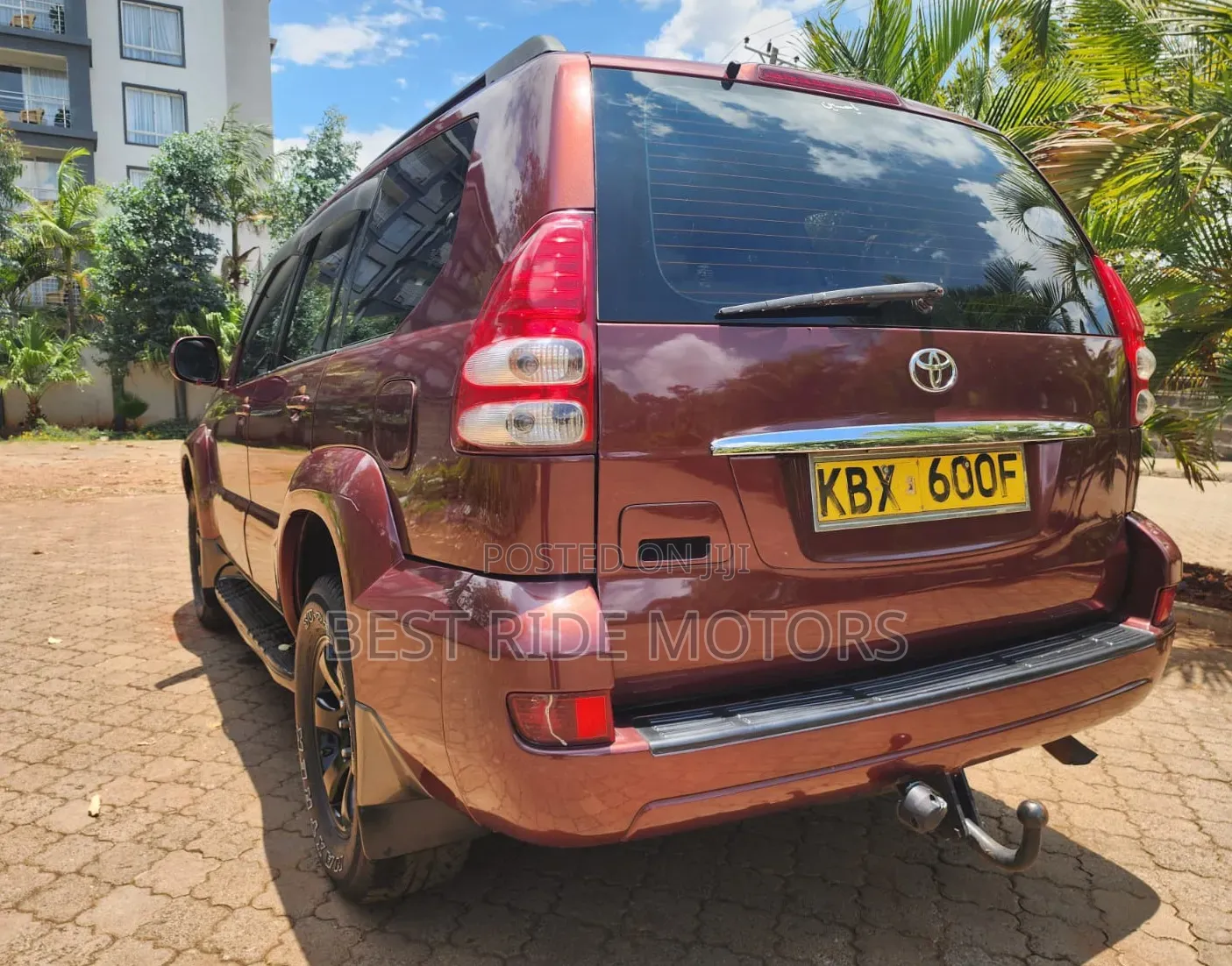 Toyota Land Cruiser Prado 3.0 D-4D 5dr 2007 Burgundy