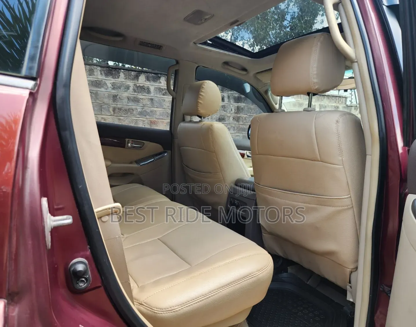 Toyota Land Cruiser Prado 3.0 D-4D 5dr 2007 Burgundy