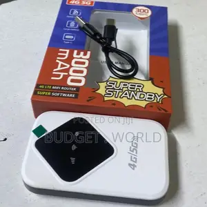 Lightweight Design 4g/5g Lte Router 3000mAh Portable Pocket Size