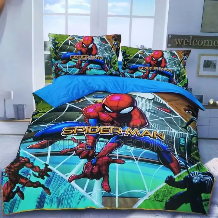 Batman Superhero Cartoon Duvet Set / Bold Designs