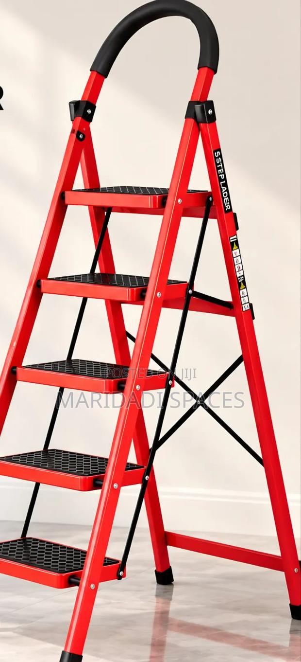6 Tier Heavy Duty Step Ladder - thumbnail 2