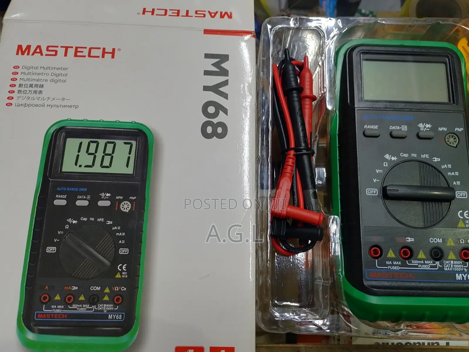 Digital Multimeter Mastech MY68
