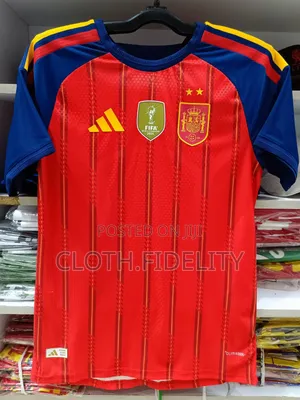 Spain Home World Cup Commemorative Jersey 2026. Authentic.