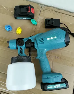 Top MAKITA Paint Sprayer Fine Touch Finish 2 Battery 88V and Charger