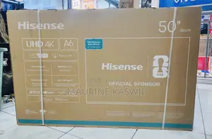 Hisense 50” Uhd Smart Frameless TV -50a6kken