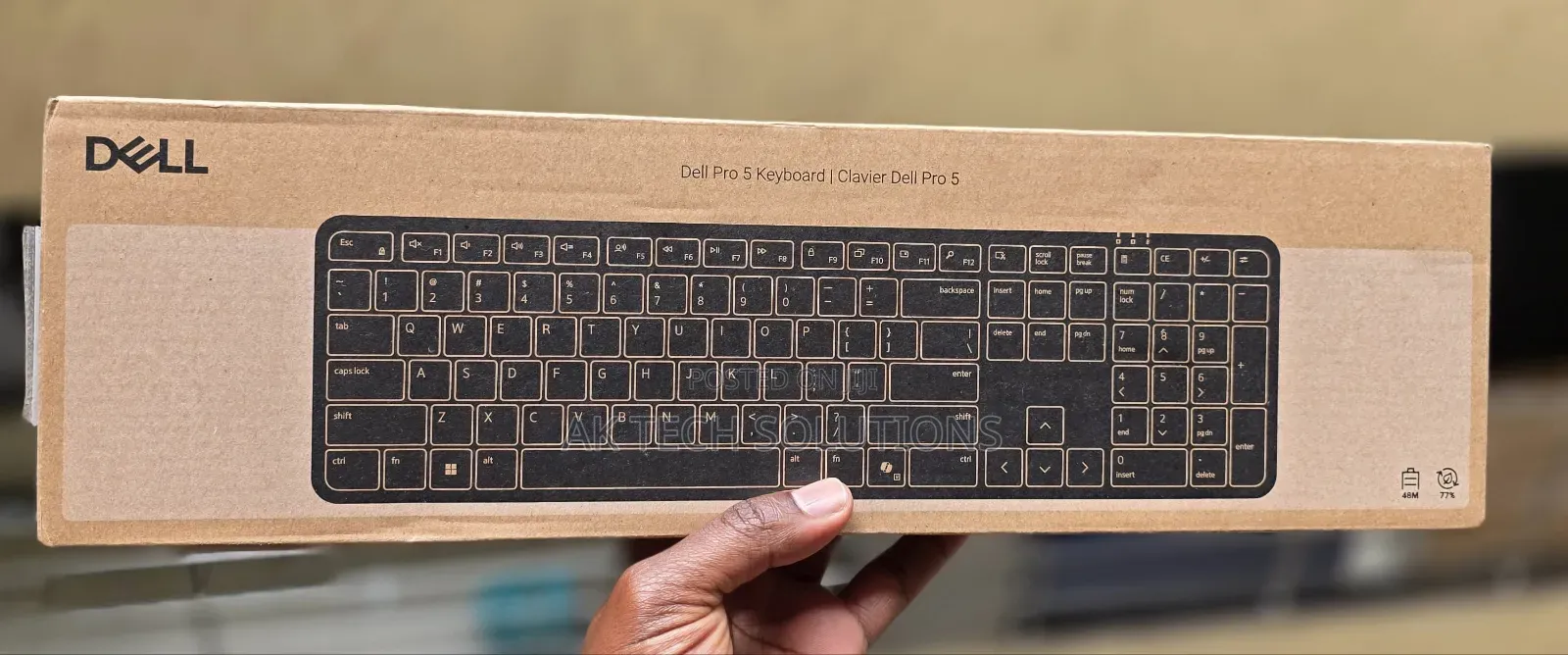 Dell Pro 5 Wireless Keyboard(KB526) 
Super Slim and Comfortable