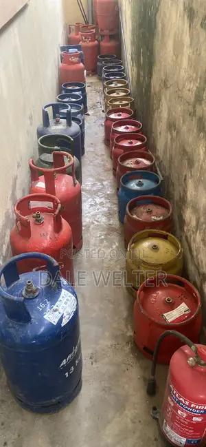 Empty Gas Cylinder